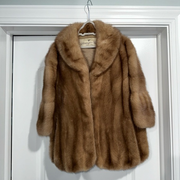 COPY - Genuine mink fur cape vintage - Picture 1 of 3